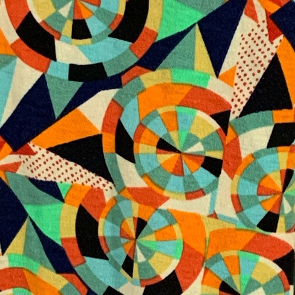 Lularoe Geometric Maxi Skirt Simply Comfortable - Picture 2 of 6